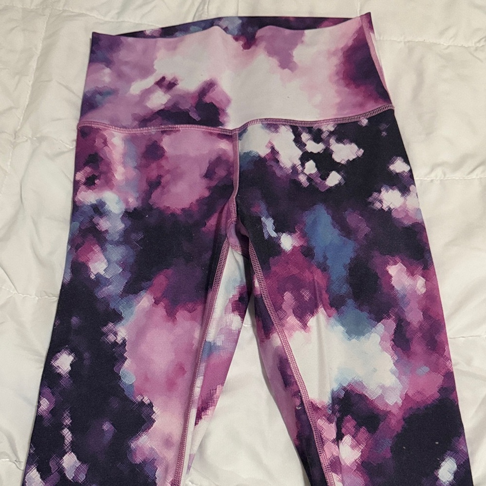 Lululemon Athletica Purple and Pink Leggings